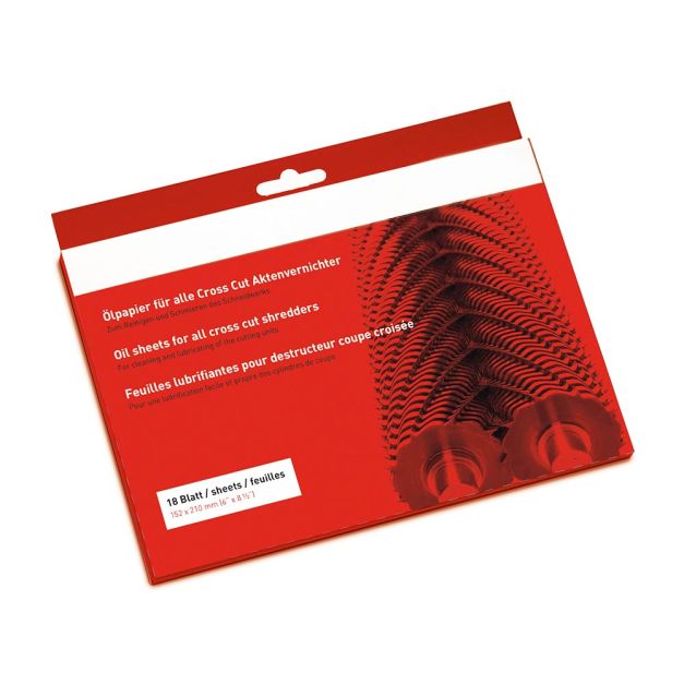 Basics - Fogli Per Affilare E Lubrificare Distruggidocumenti