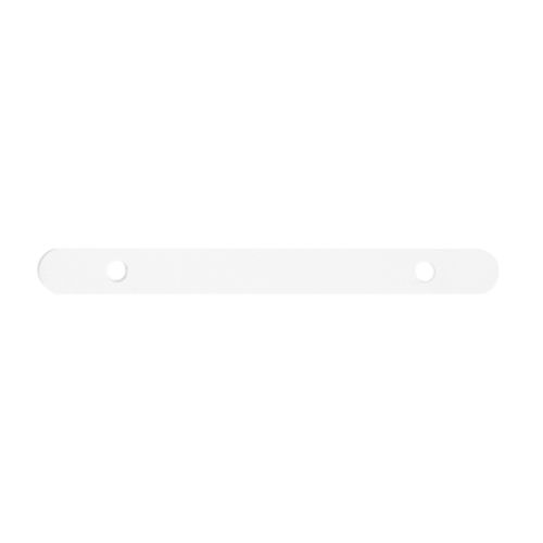 Pressino in PVC bianco - 120 mm I 100 PZ