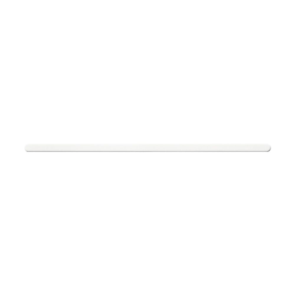 Linguetta bianca in PVC - 160 mm I 100 PZ